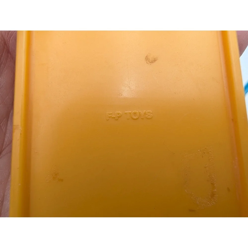 Fisher Price Dollhouse Furniture Yellow Bunk Beds Blue Sink Set Vintage
